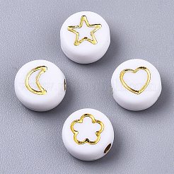 Opaque Acrylic Beads&nbsp;PACR-SZ0001-003B