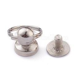 Alloy Pull Ring Rivets Screw Back Studs&nbsp;PALLOY-Z002-01P