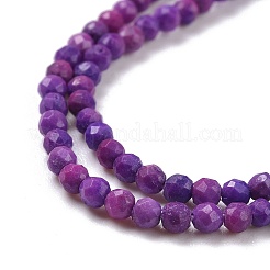 Natural Sugilite Beads Strands&nbsp;G-D463-07