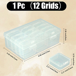 1Pc Rectangle Plastic Craft Organizer Case Sets&nbsp;CON-DJ0001-47B