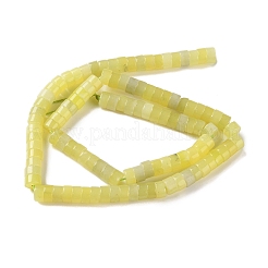 Natural Lemon Jade Beads Strands&nbsp;G-M420-A21-01