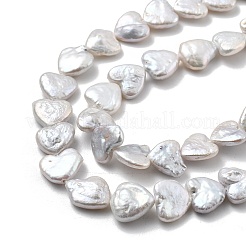 Natural Baroque Keshi Pearl Beads Strands&nbsp;PEAR-P064-10C-01A