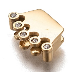 304 Stainless Steel Slide Charms&nbsp;STAS-P270-03G