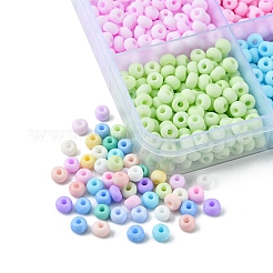 2250Pcs 15 Colors 6/0 Glass Seed Beads&nbsp;SEED-YW0002-09