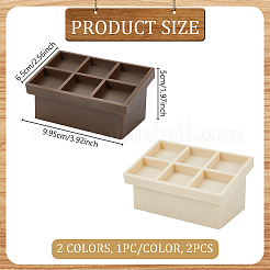 2Pcs 2 Colors Plastic Fruit Storage Rack&nbsp;DIY-OC0012-35