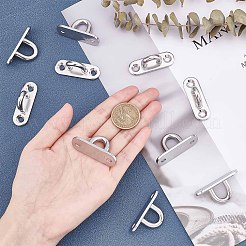 304 Stainless Steel Door Clasps&nbsp;STAS-WH0025-10