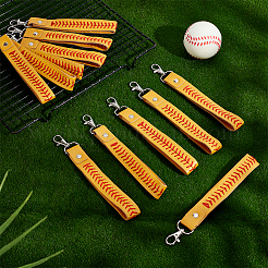 12Pcs Imitation Leather Pendant Decorations&nbsp;KEYC-DR0001-19A