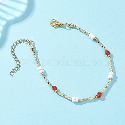 Glass Seed Beaded Bracelets for Women&nbsp;BJEW-MZ00261-01
