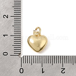 Brass Micro Pave Cubic Zirconia Charms&nbsp;CU-CBA7D12-05G