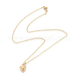 304 Stainless Steel Pendant Necklaces&nbsp;NJEW-F275-27G
