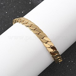 304 Stainless Steel Snake Chains Bracelets for Women&nbsp;BJEW-R009-01G