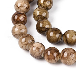 Natural Persian Jade Beads Strands&nbsp;G-A255-A02-02E