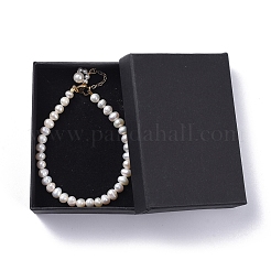 Natural Cultured Freshwater Pearl Beaded Bracelets&nbsp;BJEW-JB04997