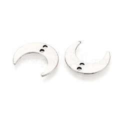 Alloy Crescent Moon Connector Charms&nbsp;PALLOY-T093-38P