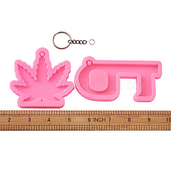 DIY Silicone Keychain Making Molds&nbsp;DIY-TA0008-56