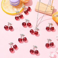 12Pcs Transparent Resin Pendants&nbsp;FIND-SC0019-48