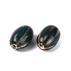 Vintage Handmade Porcelain Beads&nbsp;PORC-Q006-10L