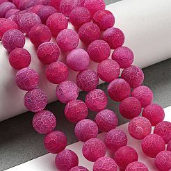 Natural Weathered Agate Beads Strands&nbsp;G-P538-A01-12