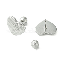 Non-Tarnish 304 Stainless Steel Ear Studs&nbsp;EJEW-Q801-03P