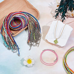 100Pcs 1.5MM Round Polyester Braided Cord Necklace Making&nbsp;MAK-CL0001-03