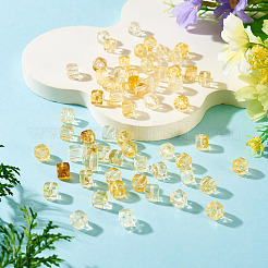 60Pcs Transparent Acrylic Beads&nbsp;OACR-TA0004-88A