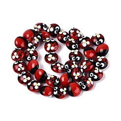 Handmade Bumpy Lampwork Beads&nbsp;LAMP-Q039-15D