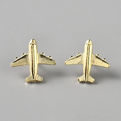 30Pcs Airplane Iron Push Pins&nbsp;AJEW-WH20120-51G