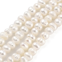Natural Cultured Freshwater Pearl Beads Strands&nbsp;PEAR-C003-08A