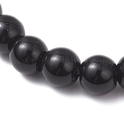 Synthetic Imperial Jasper & Turquoise & Painted Glass Beaded Stretch Bracelet for Women Men&nbsp;BJEW-JB12500-03
