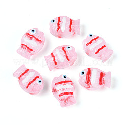 Transparent Glass and Enamel Beads Strands&nbsp;GLAA-T034-01A