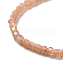 Natural Orange Sunstone Beads Strands&nbsp;G-D467-A12