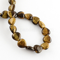 Natural Tiger Eye Bead Strands&nbsp;G-R190-16