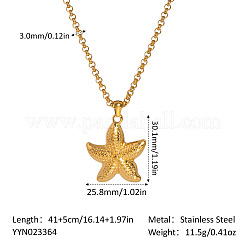 European American Stainless Steel Pendant Necklaces for Women&nbsp;YE1351-2