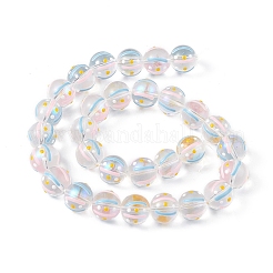 Transparent Glass Beads Strands&nbsp;LAMP-F029-01B