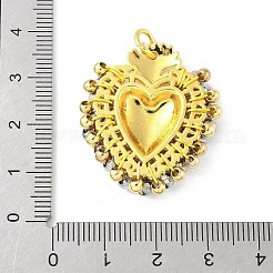 Alloy Glass Pendants&nbsp;FIND-Z074-01G