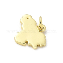 Brass Pendants&nbsp;KK-S511-25G