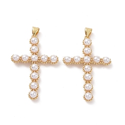 Plastic Imitation Pearl Pendants&nbsp;KK-G453-06G