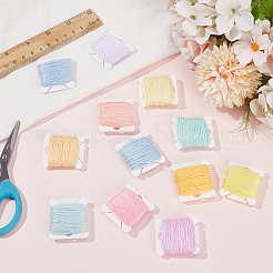 24Pcs 12 Colors Polyester Embroidery Threads&nbsp;DIY-CY0003-60