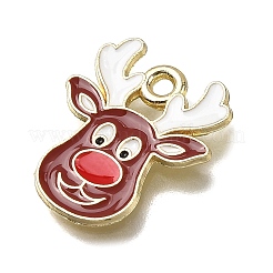 Alloy Enamel Pendants&nbsp;FIND-Z094-03G-01