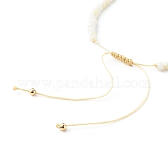 Adjustable Nylon Thread Braided Bead Bracelets Set&nbsp;BJEW-JB06450