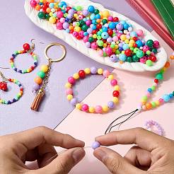 150G Opaque Acrylic Beads&nbsp;OACR-SZ0001-57