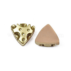 Spray Painted Opaque Resin Cabochons&nbsp;CRES-N027-17