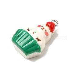 Christmas Opaque Resin Pendants&nbsp;FIND-I057-04P-01