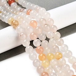 Natural Golden Silk Jade Beads Strands&nbsp;X-G-A220-A02-01