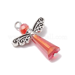 Glass & Alloy Pendants&nbsp;PALLOY-JF03051