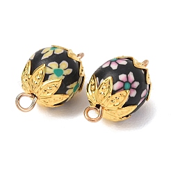 Handmade Polymer Clay Connector Charms&nbsp;CLAY-C008-05