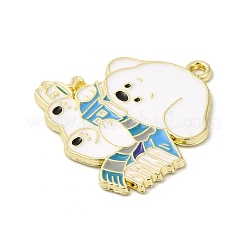 Alloy Enamel Pendants&nbsp;ENAM-M218-01A-G