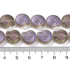 Electroplate Glass Beads Strands&nbsp;EGLA-F164-HR03