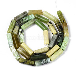 Natural Serpentine Beads Strands&nbsp;G-T141-82