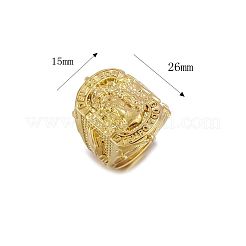 Religion Hip-hop Style 316L Surgical Stainless Steel Finger Rings for Men&nbsp;FS-WG09604-01